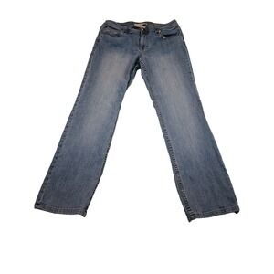 Tommy Hilfiger womens Jeans Size 12 Low Rise Boot cut Vintage  stitching classic